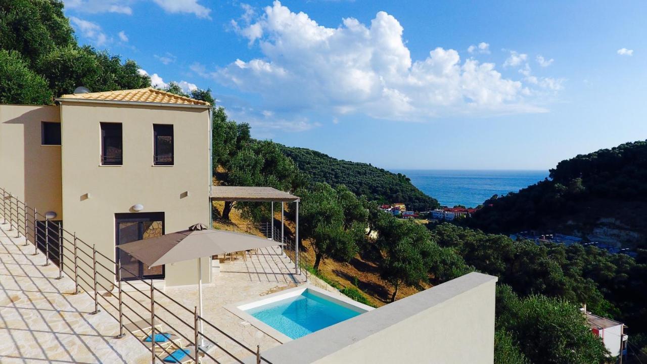 Asaya Hills Villas Parga Bagian luar foto