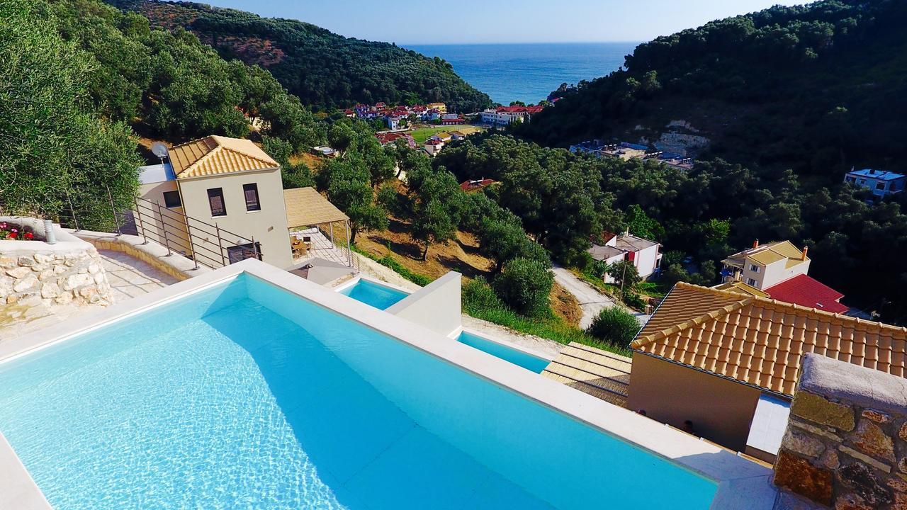 Asaya Hills Villas Parga Bagian luar foto